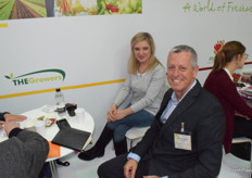 Violet Rozen and Ithzak Vizenberg from The Growers from field to client